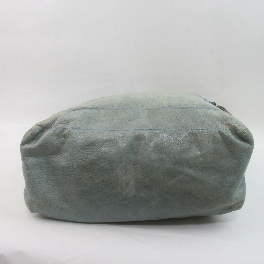 Auth Balenciaga The Day Hand Bag Green #20220B10 - Picture 4 of 9